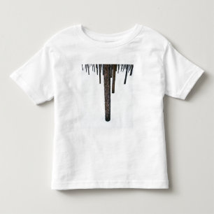 Tree Trunks in Snow Toddler T-shirt