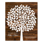 Tree Wedding Guest Book Alternative | 120 Leaves