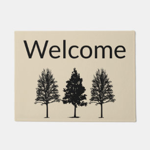 Tree Welcome Mat