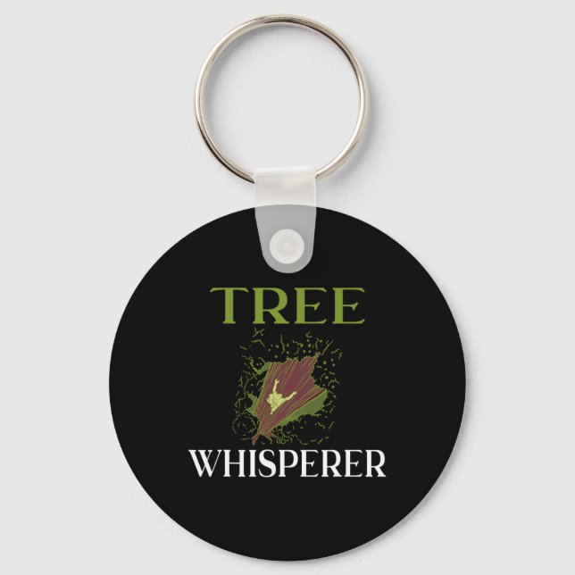 Tree Whisperer Climber  Keychain (Front)