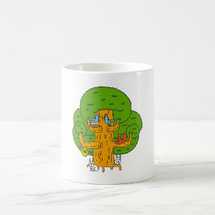 Tree with Forest Animals Cute Nature  Coffee Mug