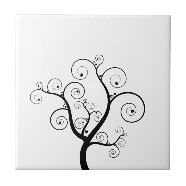 Tree with hearts tile (Front)