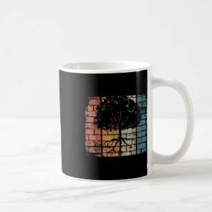 Tree With Roots - Retro Nature Environmental Coffee Mug