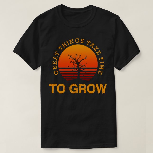 Tree with small Leaves T-Shirt (Design Front)