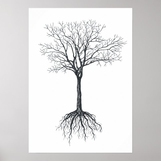 Tree without leaves poster (Front)