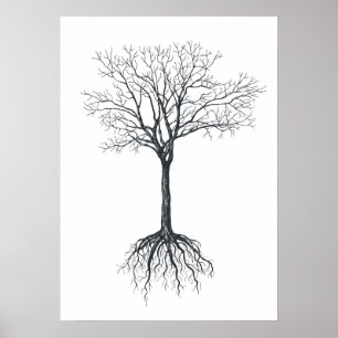 Tree without leaves poster