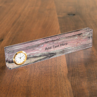 Tree Wood Bark Name Plates