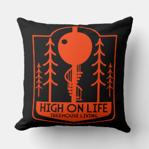 Treehouse Apparel And Accessories Throw Pillow