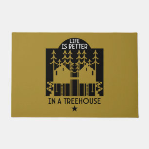 Treehouse Apparel And Decor Doormat