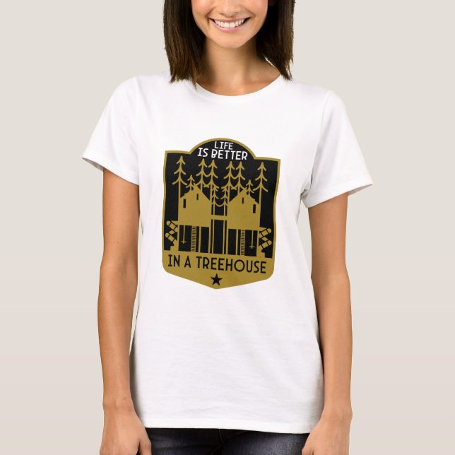 Treehouse Apparel And Decor T-Shirt (Front)