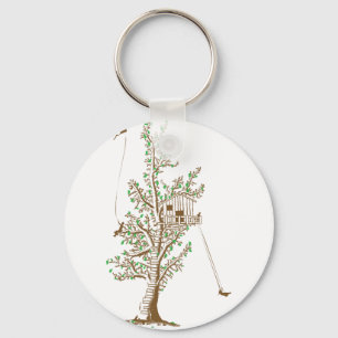 Treehouse Keychain