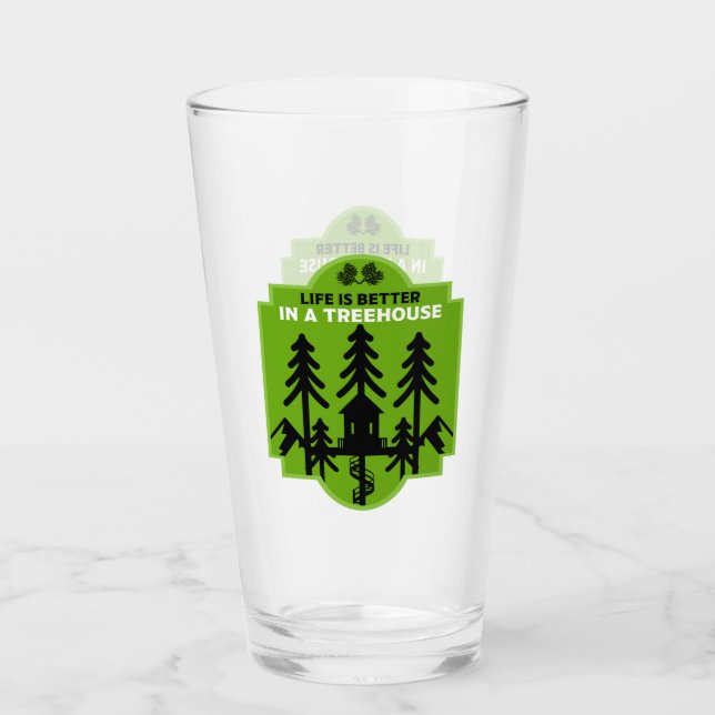 Treehouse Living Glass (Front)