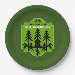 Treehouse Living Paper Plate