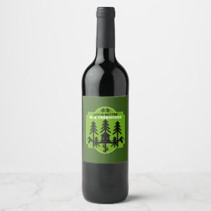 Treehouse Living Wine Label