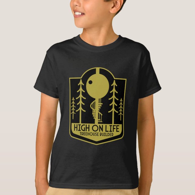 Treehouse Master Builder T-Shirt (Front)