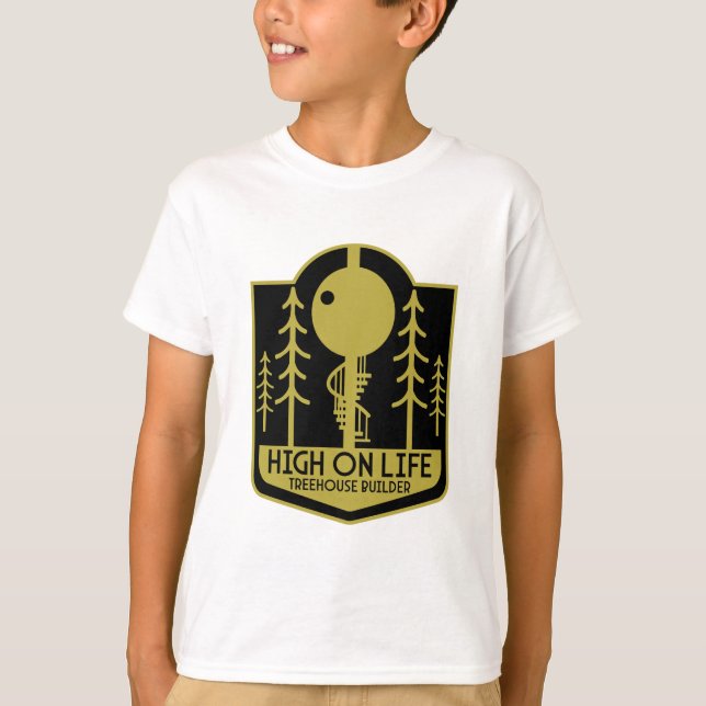 Treehouse Master Builder T-Shirt (Front)