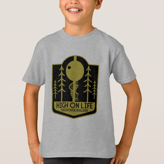 Treehouse Master Builder T-Shirt (Front)