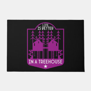 Treehouses Doormat