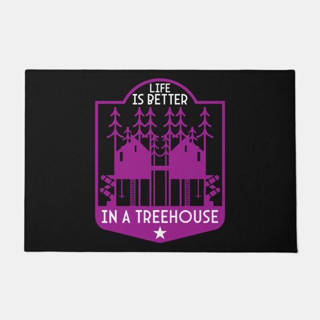 Treehouses Doormat (Front)