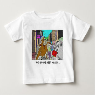 Treehugger Rick London Cartoon Funny Gifts Baby T-Shirt