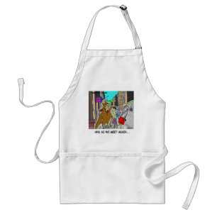Treehugger Rick London Cartoon Funny Gifts Standard Apron