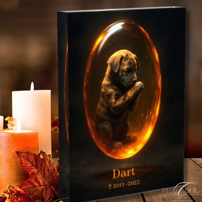 Treeing Tennessee Brindle Memorial  Photo Block (Creator Uploaded)