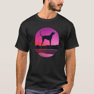 Treeing Walker Coonhound Dog Retro  18 T-Shirt