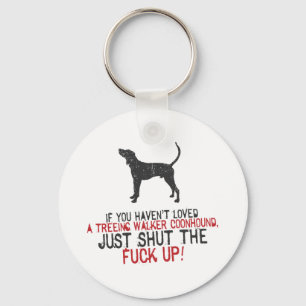 Treeing Walker Coonhound Keychain