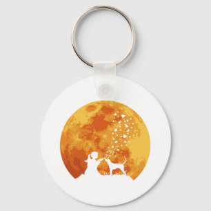 Treeing Walker Coonhound Keychain