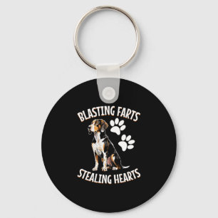 Treeing Walker Coonhound Lover Dog Owner Blasting Keychain