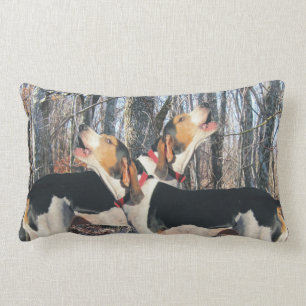 Treeing Walker Coonhound Lumbar Pillow
