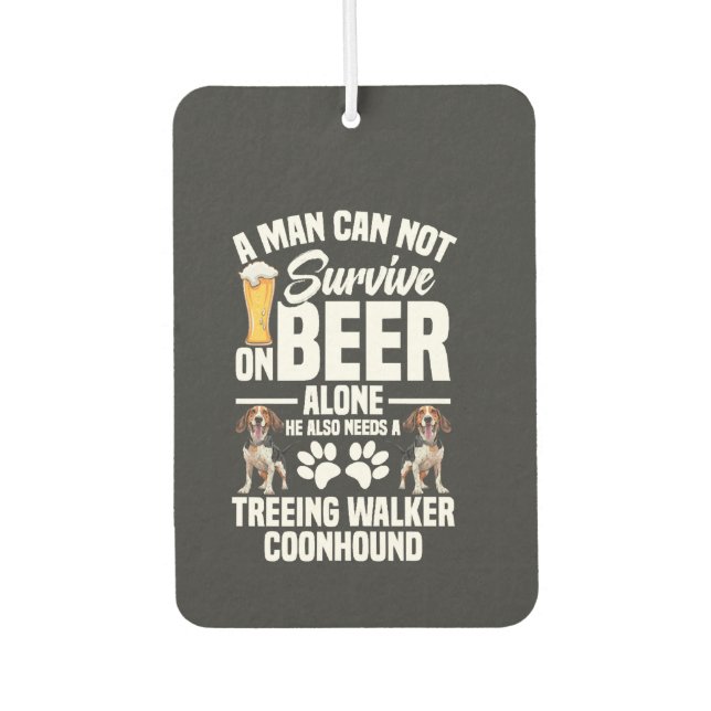 Treeing Walker Coonhound Owner Also Needs Air Freshener (Front)