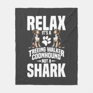 Treeing Walker Coonhound Owner Puppy Relax It�s Fleece Blanket