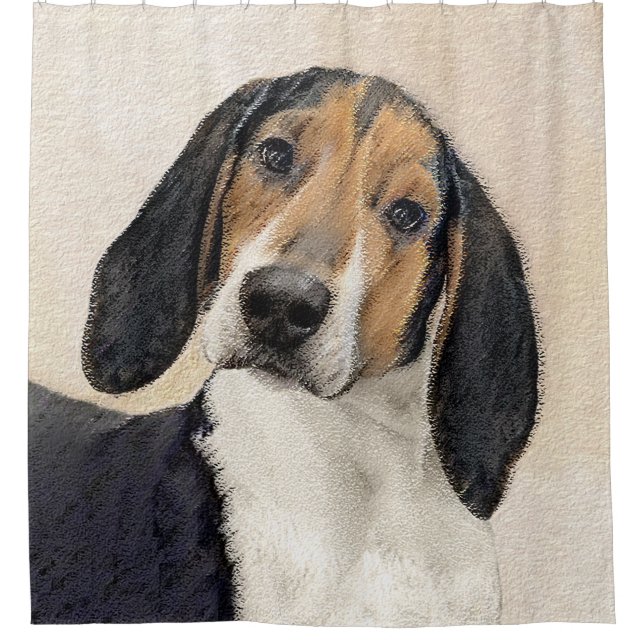 Treeing Walker Coonhound Painting - Original Art (Front)