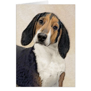 Treeing Walker Coonhound Painting - Original Art