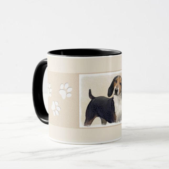 Treeing Walker Coonhound Painting - Original Art Mug (Front Left)