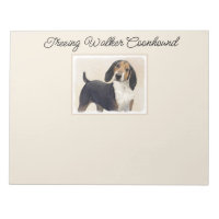 Treeing Walker Coonhound Painting - Original Art N