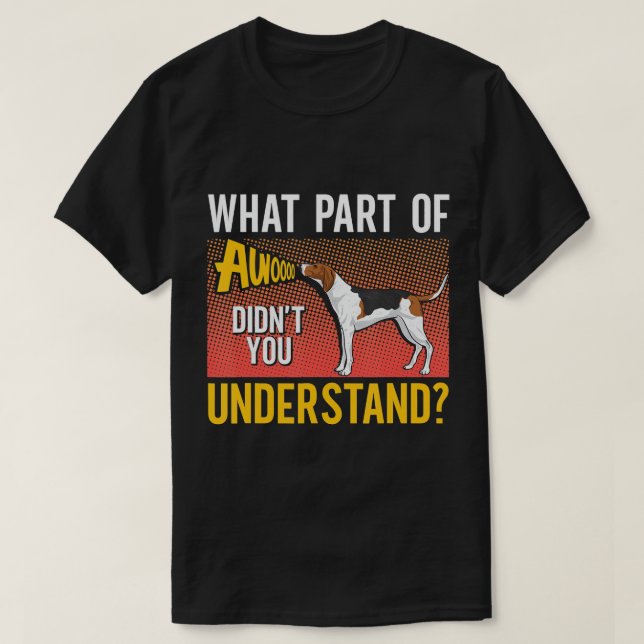 Treeing Walker Coonhound T-Shirt (Design Front)