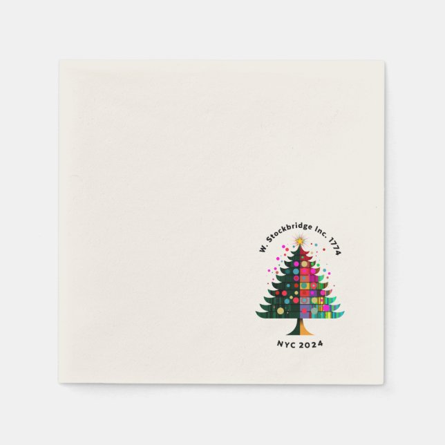 Treemazing Stockbridge 2024 Memorial Paper Napkin (Front)