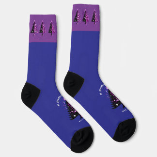 Treemazing Stockbridge 2024 Memorial Socks Purple
