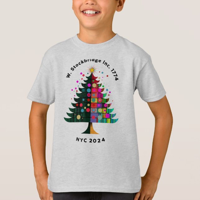 Treemazing Stockbridge Boys T-shirt Blanc (Devant)