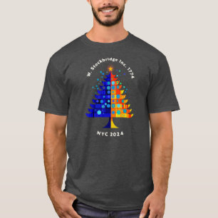 Treemazing Stockbridge Dark Men's Two Tone T-Shirt