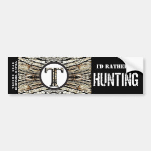 Treemo Gear Camo Personalized Bumper Sticker- Hunt Sticker
