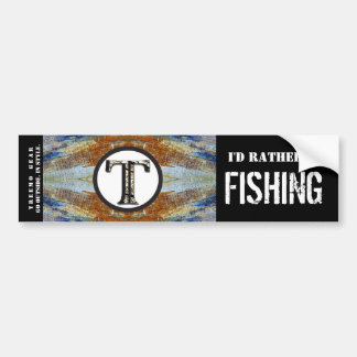 Treemo Nature Personalized Bumper Sticker- Fish Sticker