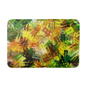 TREES ABSTRACT BATH MAT