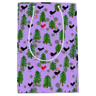 Trees and birds_summer Gift Bag
