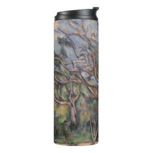 Trees and Road, Post Impressionist Landscape Thermal Tumbler