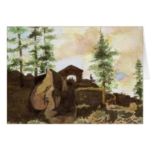 Trees and Rocks, Yosemite National Park