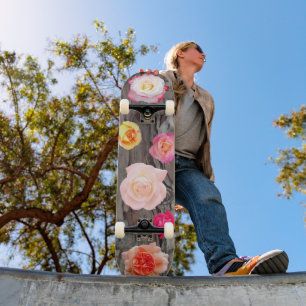 Trees and Roses Skateboard
