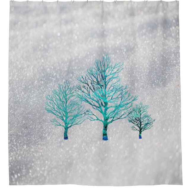 Trees and Snow Crystals (Front)